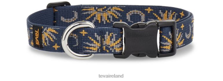 Teva Dog Collar Dog Collar 19Mm 6TN4R76 Sun And Moon Insignia Blue