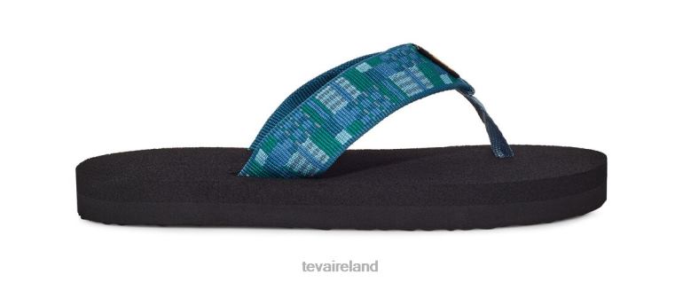 Teva Footwear Mush Ii 6TN4R242 Summer Patchwork Blue Coral