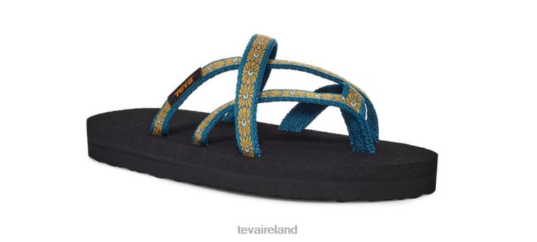 Teva Footwear Olowahu 6TN4R237 Flower Loom Blue Coral
