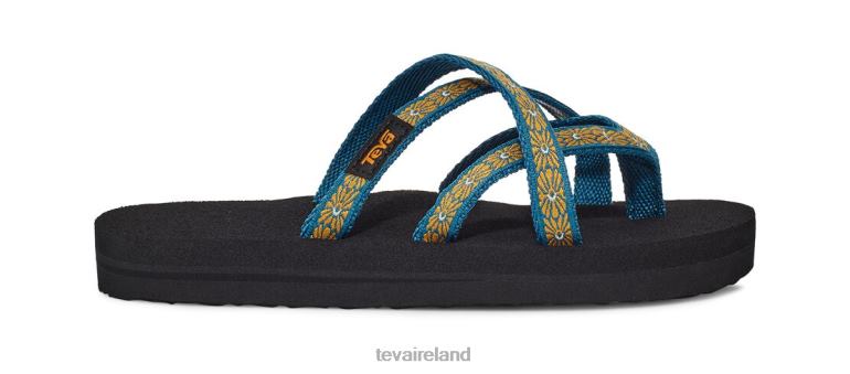 Teva Footwear Olowahu 6TN4R270 Flower Loom Blue Coral