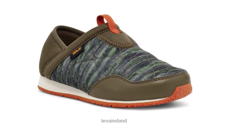 Teva Footwear Reember Tie-Dye 6TN4R291 Sorbet Dark Olive