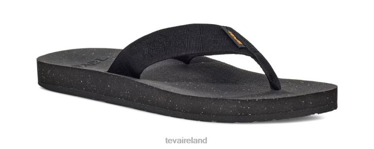 Teva Footwear Reflip Textural Black-Grey 6TN4R320 Teva Textural Black-Grey
