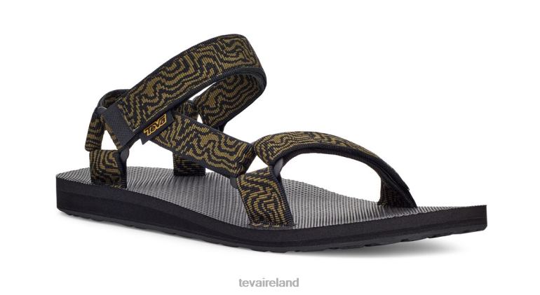 Teva Footwear Original Universal 6TN4R40 Layered Rock Black-Dark Olive