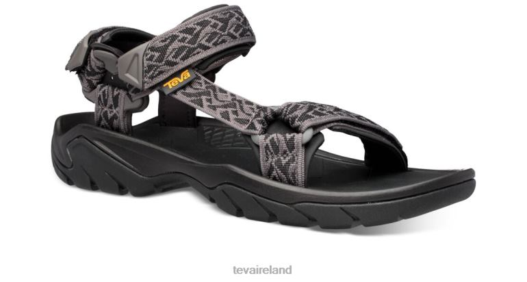 Teva Footwear Terra Fi 5 Universal 6TN4R309 Wavy Trail Black