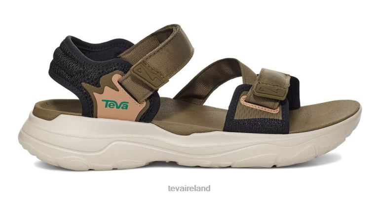 Teva Footwear Zymic 6TN4R340 Dark Olive-Teal Green
