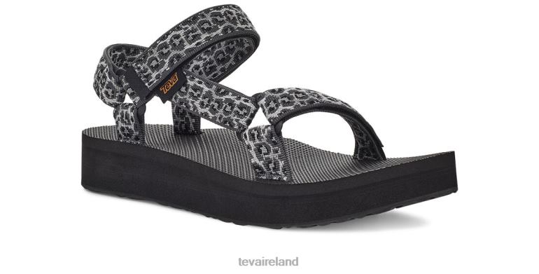 Teva Footwear Midform Universal 6TN4R390 Dorinda White-Black