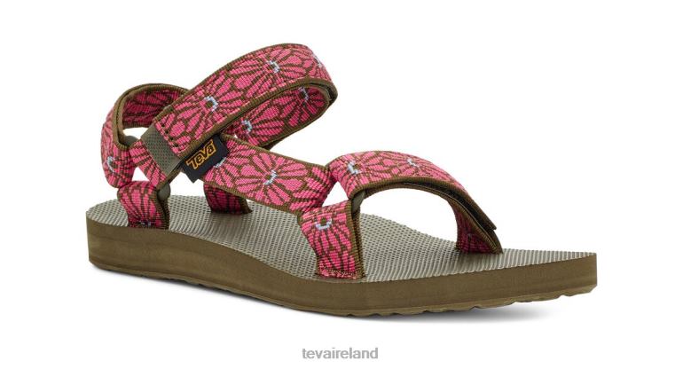 Teva Footwear Original Universal 6TN4R91 Flower Loom Dark Olive Fuchsia